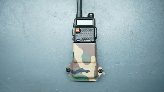 BLEM - Baofeng B85 Holster, WOODLAND CAMO