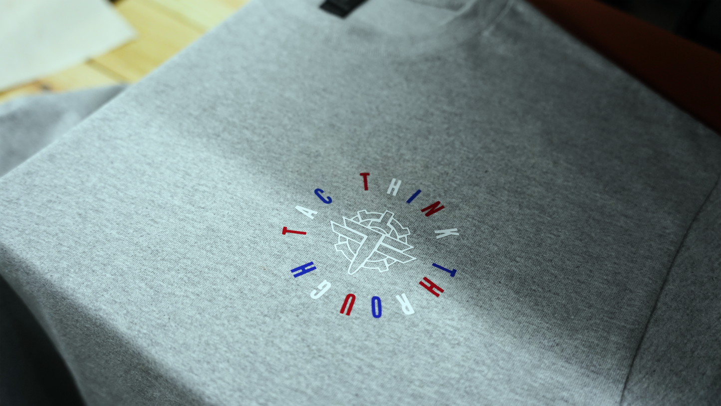 Red, White & Blue Logo Shirt