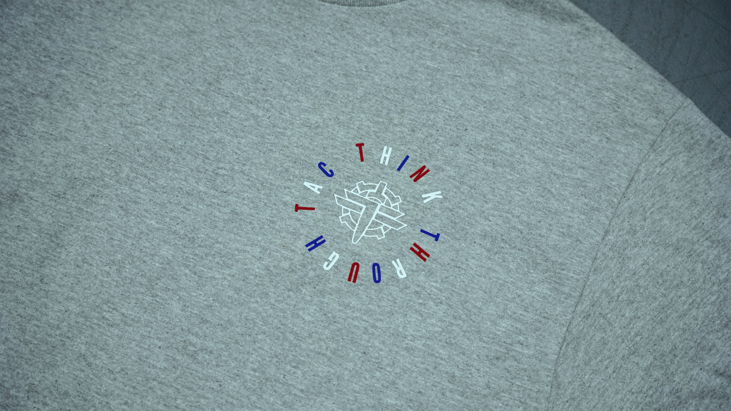 Red, White & Blue Logo Shirt