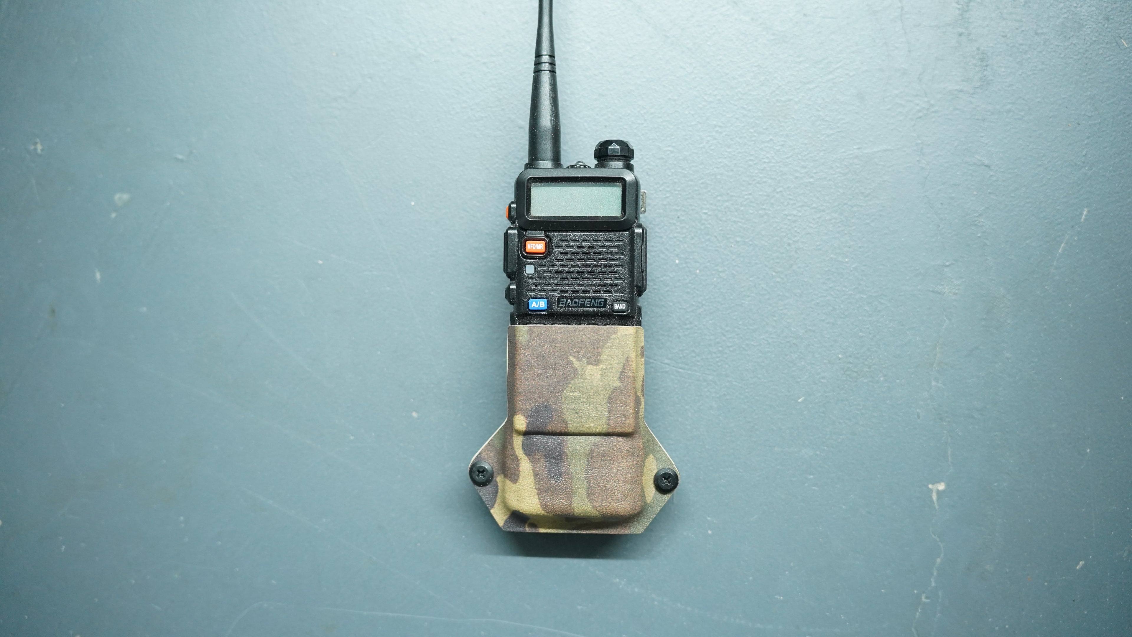 BLEM Discontinued - Baofeng B85 Holster, Extreme Camo