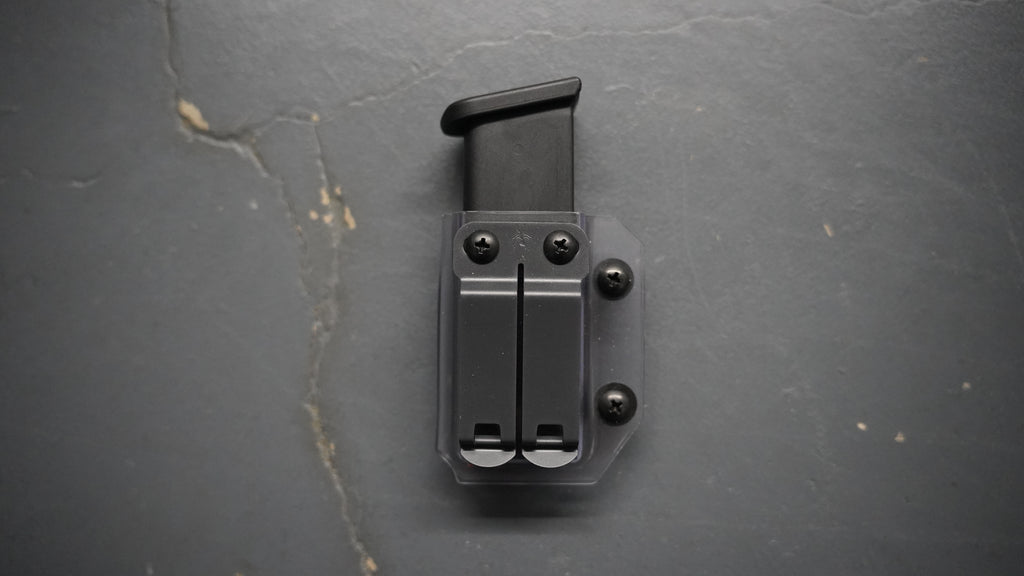 Prototype Ambidextrous Mag Carrier - Clear