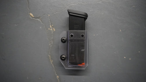 Prototype Ambidextrous Mag Carrier - Clear