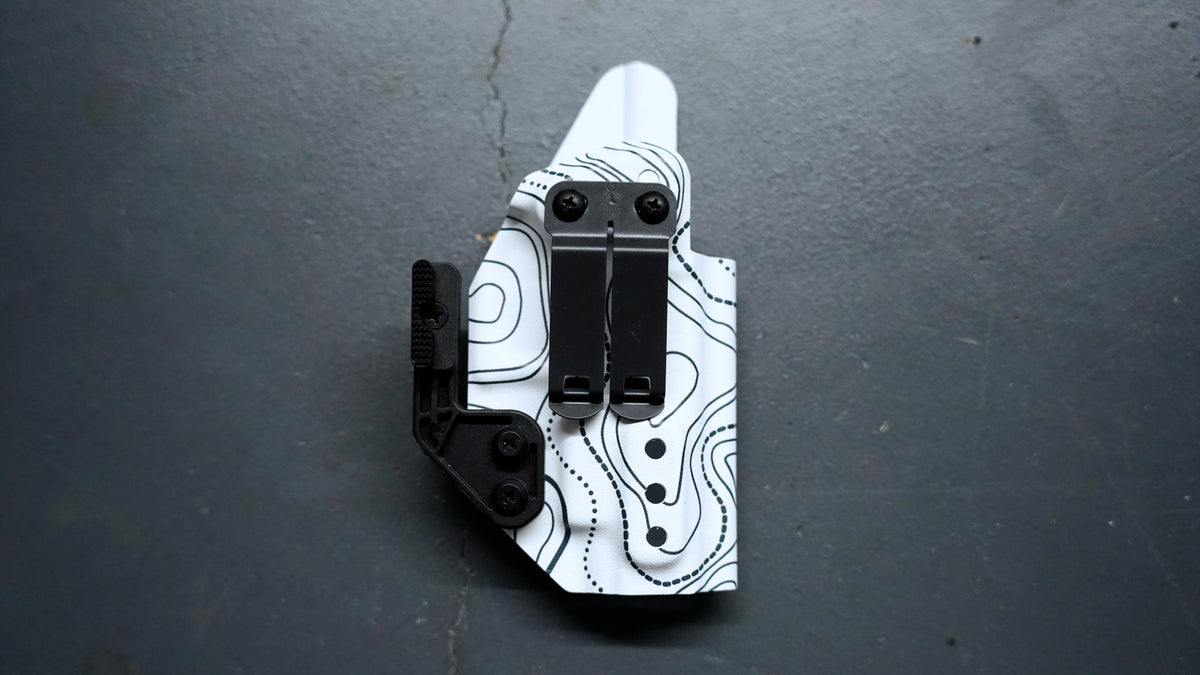 AVRT IWB (RH): Glock 43x/48, No Light, White Topo