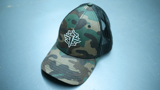 Logo Camouflage Trucker Hat