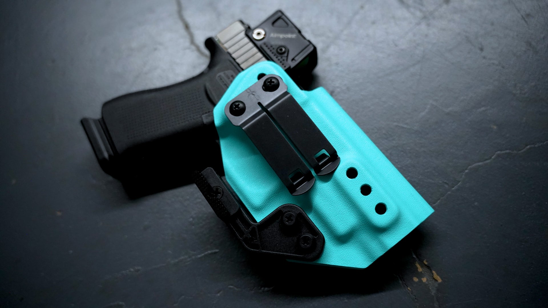 AVRT IWB (R): Glock 43x/48, No Light, Tiffany Blue